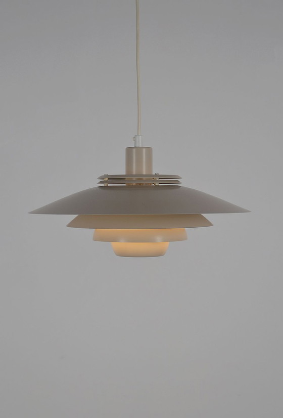 Image 1 of Danish hanging lamp Dania 2040 made by Jeka Metaltryk, 1970s