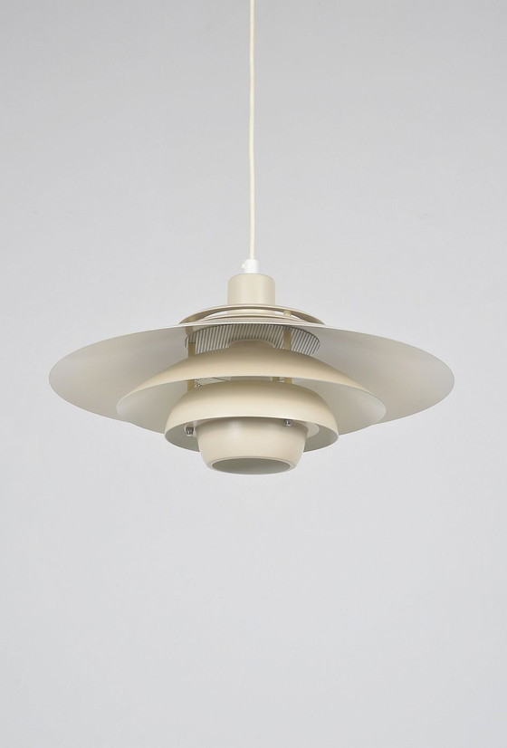 Image 1 of Danish hanging lamp Dania 2040 made by Jeka Metaltryk, 1970s