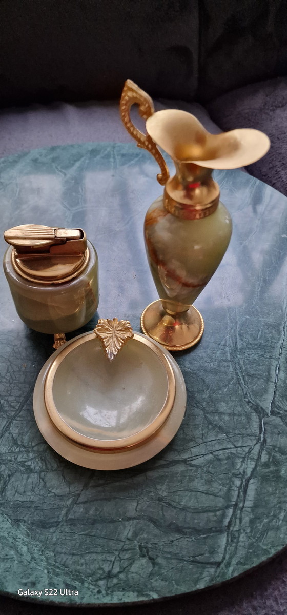Image 1 of Decorazione in marmo onice vintage