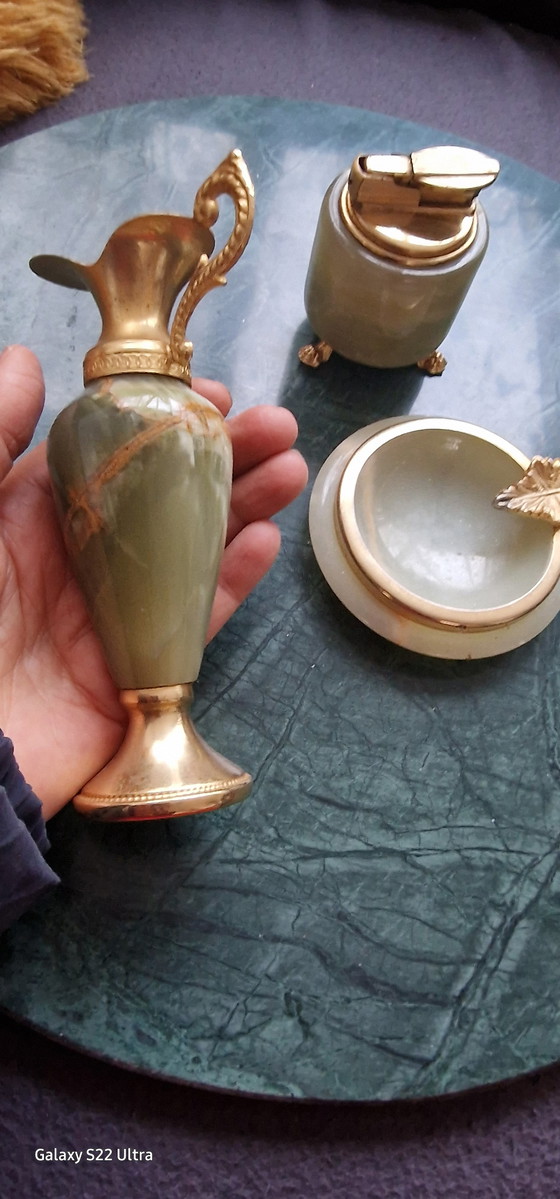 Image 1 of Decorazione in marmo onice vintage