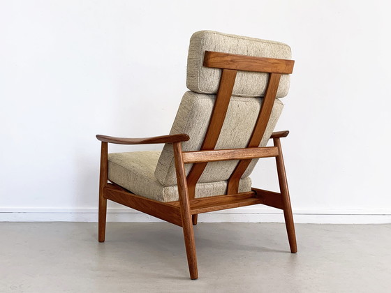 Image 1 of Arne Vodder FD164 France & Son armchair + footstool