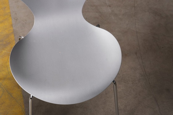 Image 1 of 4x Chaise Arne Jacobsen Fritz Hansen Série 7