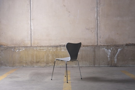 Image 1 of 4x Chaise Arne Jacobsen Fritz Hansen Série 7