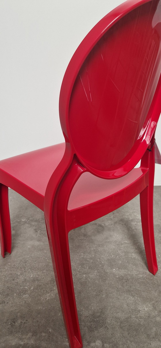 Image 1 of Chaise design Siesta Elizabeth - rouge