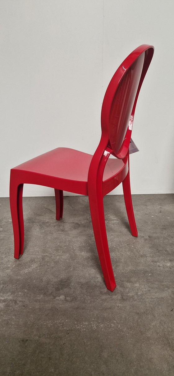 Image 1 of Chaise design Siesta Elizabeth - rouge