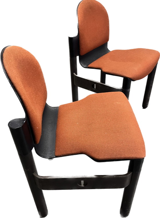 Image 1 of 2x Thonet Gerd Long Chairs