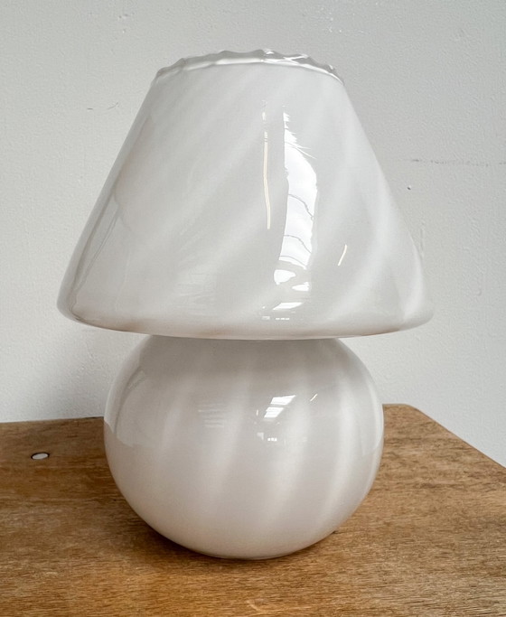 Image 1 of Lampe de table Swirl Mushroom, 1960s