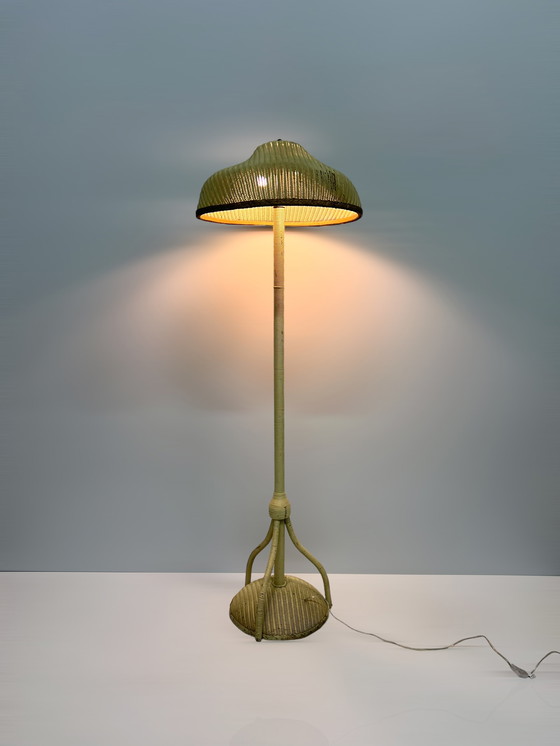 Image 1 of Lloyd Loom Floor Lamp Lusty & Sons LTD