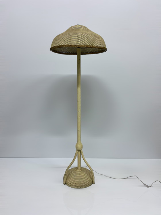 Image 1 of Lloyd Loom Floor Lamp Lusty & Sons LTD