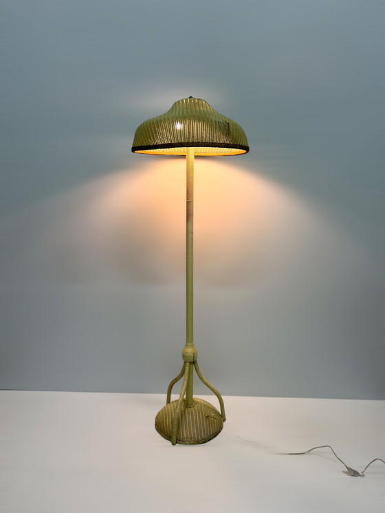 Image 1 of Lloyd Loom Floor Lamp Lusty & Sons LTD