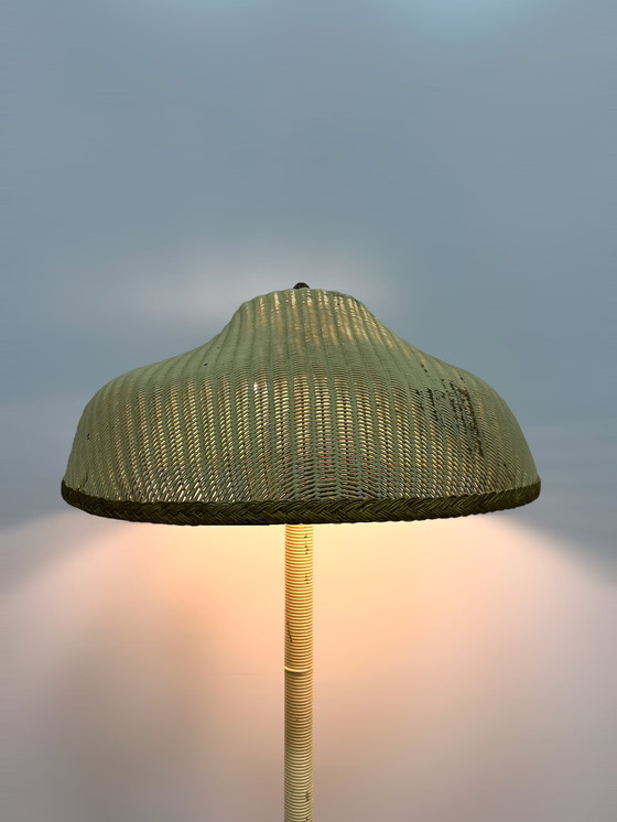 Image 1 of Lloyd Loom Floor Lamp Lusty & Sons LTD