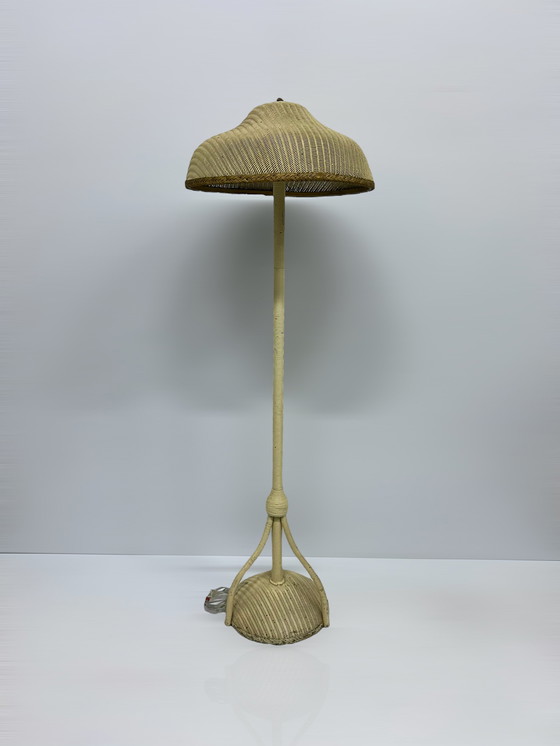 Image 1 of Lloyd Loom Floor Lamp Lusty & Sons LTD