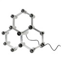 Gaetano Sciolari Vintage Space Age Geometric Chandelier