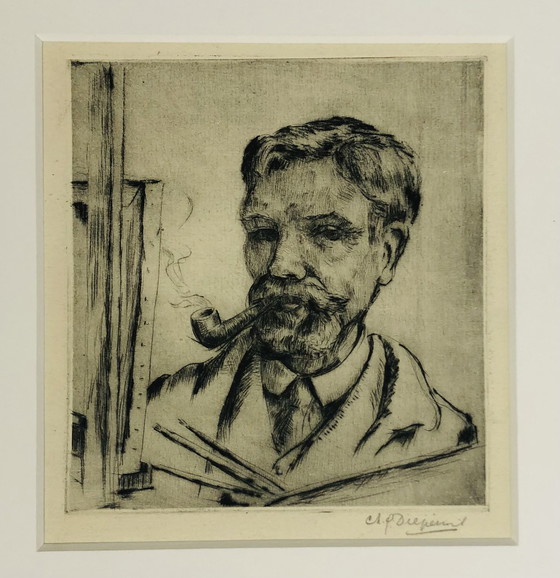 Image 1 of A.G. Dieperink - With this etching you can easily create your own inspiration wall.