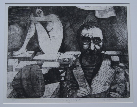 Image 1 of Nicolaas Wijnberg-The Mover Lithography