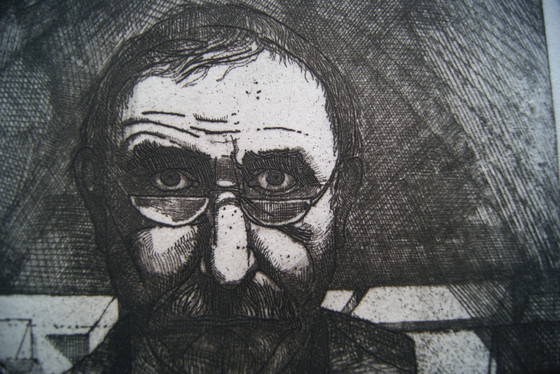 Image 1 of Nicolaas Wijnberg-The Mover Lithography