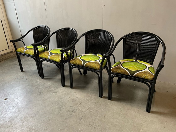 Image 1 of Vintage bamboo dining room set