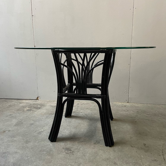 Image 1 of Vintage bamboo dining room set