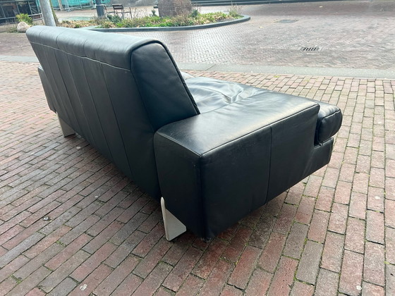 Image 1 of Rolf Benz will 644 sofa black leather