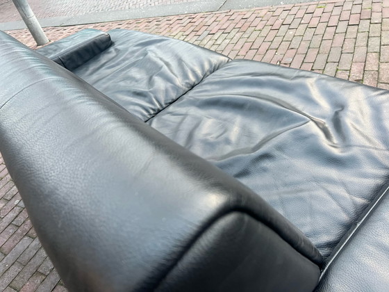 Image 1 of Rolf Benz will 644 sofa black leather