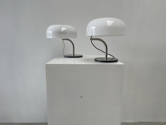 Image 1 of 2x Giotto Stoppino for Valenti 1980s lampen