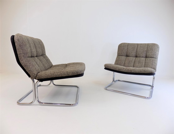 Image 1 of DUX International lounge chair pair