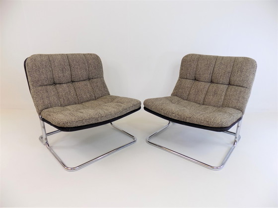 Image 1 of DUX International lounge chair pair