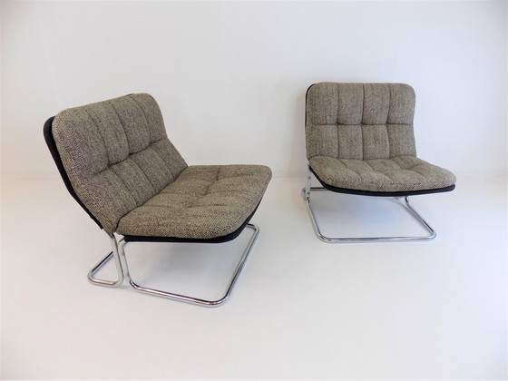 Image 1 of DUX International lounge chair pair