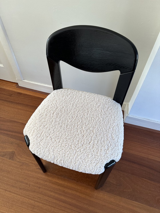 Image 1 of 4x Vintage brutalist teddy chair