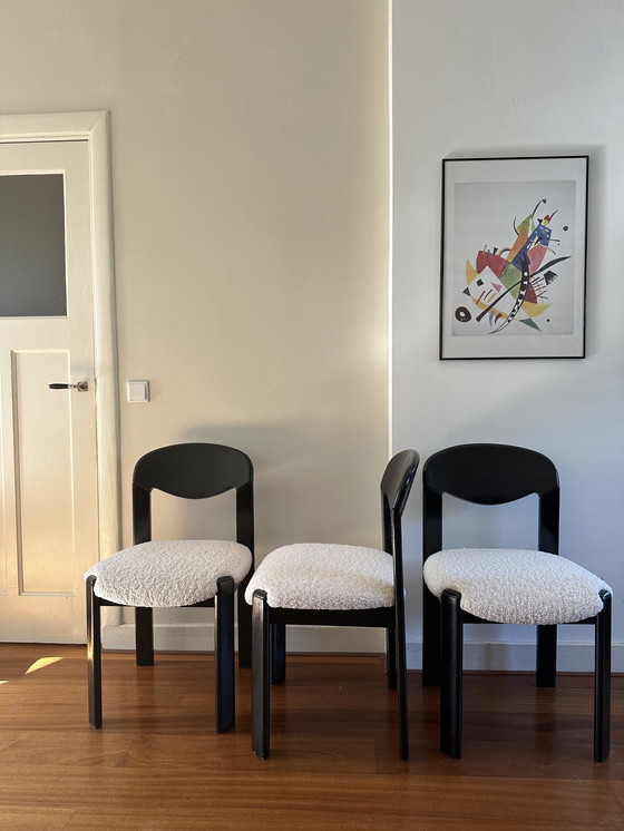 Image 1 of 4x Vintage brutalist teddy chair