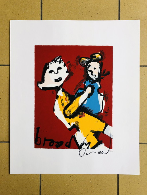 Herman Brood - Mother and Child - Screenprint