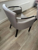 6 x chaise de salle à manger Giorgetti
