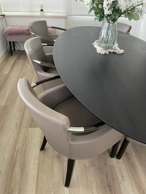 Image 1 of 6 x Giorgetti dining chair