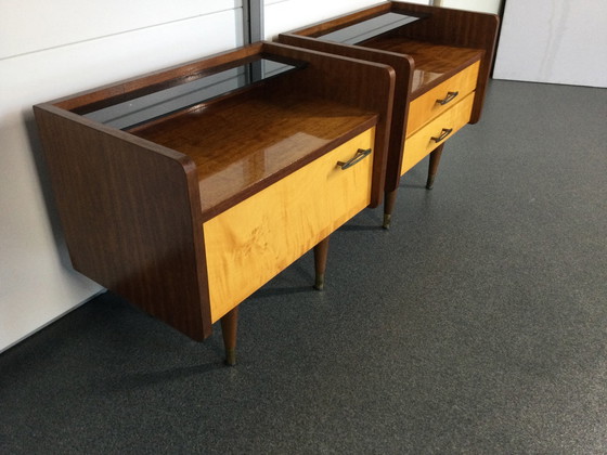 Image 1 of 2x comodini vintage