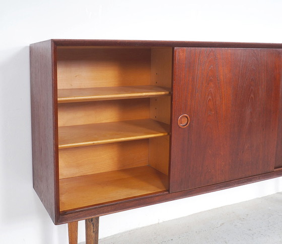 Image 1 of Omann Jun design sideboard with sliding doors, 1960s