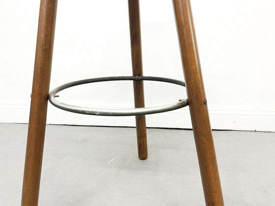 Image 1 of 4x Tabouret de bar modèle "Marbella" de Sergio Rodrigues