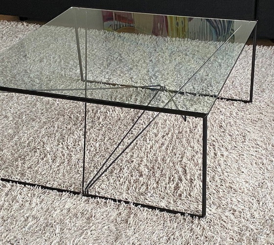 Image 1 of Design glass table