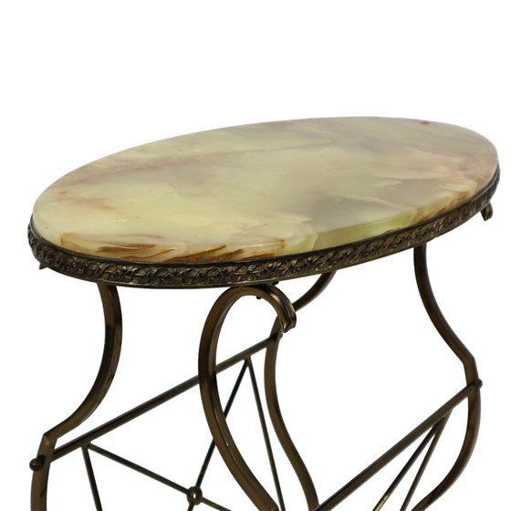 Image 1 of Table d'appoint Classic Onyx Oval