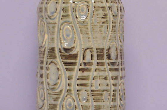 Image 1 of vase taupe Allemagne de l'Ouest Scheurich