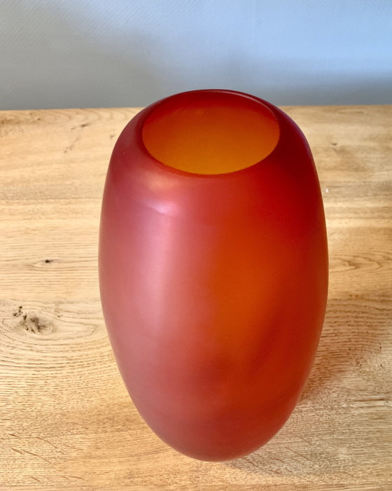 Image 1 of Ivan Baj  hand blown vase