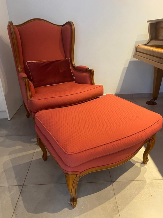 Image 1 of Poltrona vintage + pouf