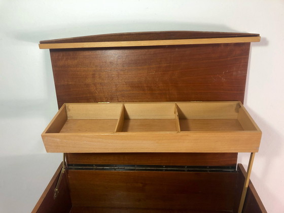 Image 1 of Danish sewing cabinet