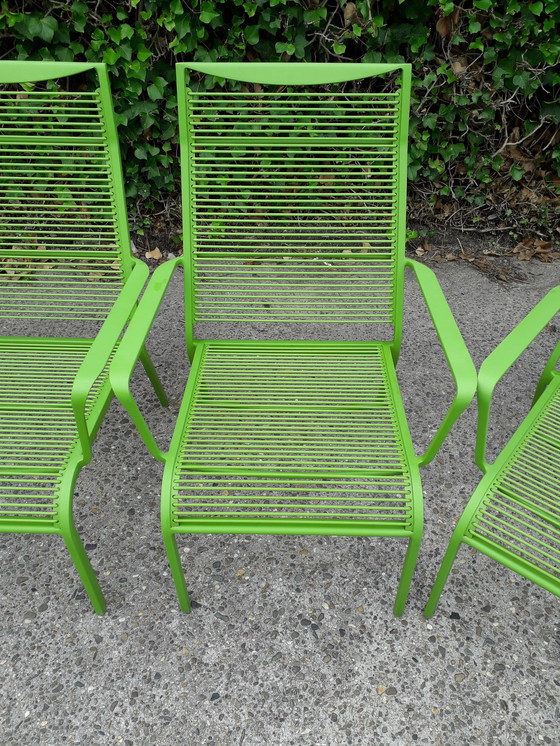 Image 1 of 5x Apple Bee Hawaii garden chairs