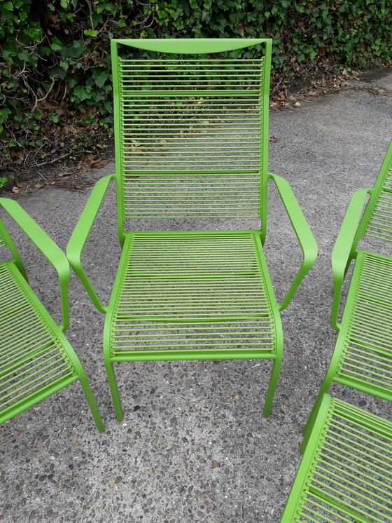 Image 1 of 5x Apple Bee Hawaii garden chairs