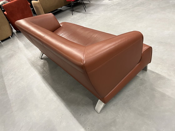 Image 1 of Rolf Benz 2300 3-seater sofa Brown leather