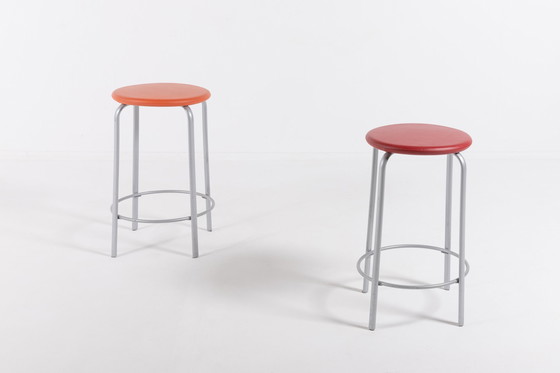 Image 1 of 6x Kinnarps stools ‘Frisbee’ from Christian Halleröd