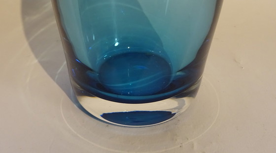 Image 1 of Siem van der Marel Iris bottle blue