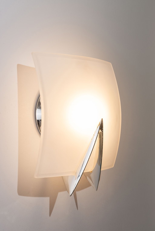 Tre Ci Luce P. Bistacchi & L. Stano Wing wall lamp