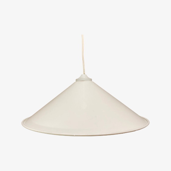 Image 1 of White Retro Swedish Hanging Light