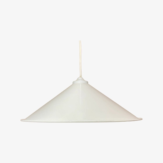 Image 1 of White Retro Swedish Hanging Light